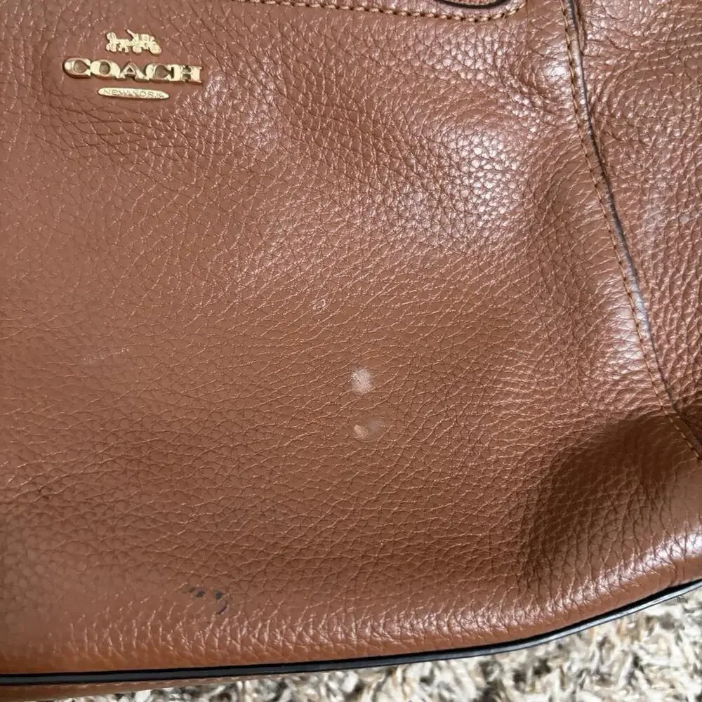 Vintage Coach Pebble Leather Prairie Satchel 79997 Cute Hand Bag